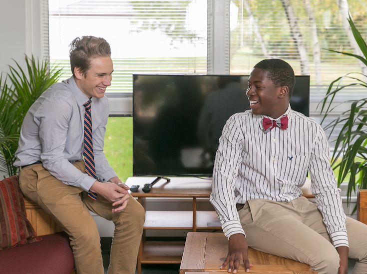 student mentorship at church farm school